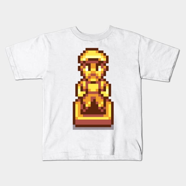 Lewis Statue Kids T-Shirt by SpriteGuy95